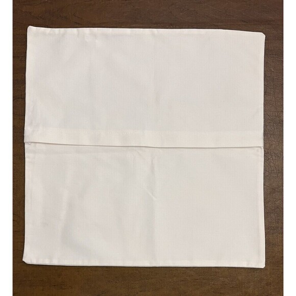 Throw Pillow Cover Cute Girl With Dog Puppy On Leash 16.5” X 16.5” Home Decor - Picture 3 of 7